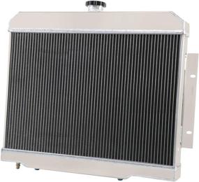 img 1 attached to 🔥 ALLOYWORKS 3 Row All-Aluminum Racing Radiator for 1972-1986 Jeep CJ5 CJ6 CJ7/Scrambler - Enhance Cooling Efficiency for 2.5L, 3.8L, 4.2L, 5.0L GAS Engines