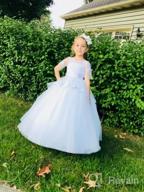 img 1 attached to 👗 White Girls' Clothing for Communion: First Communion Dresses – The Perfect Choice review by Eduardo Murillo