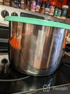 img 1 attached to Sealing Silicone Lid For 6 Quart Instant Pot - Fits Multiple Models - Perfect Pressure Cooker Accessory review by Chris Laznovsky