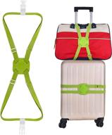 bungee luggage straps suitcase adjustable travel accessories - luggage straps logo