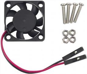 img 3 attached to 2-Pack Dorhea 3007 Quiet Brushless Fans For Raspberry Pi 4 And Other Models - 30X30X7Mm Cooling Fans With 3.3V And 5V DC For Robot Projects And DIY Projects