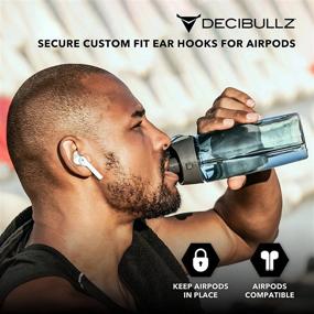 img 3 attached to Decibullz Custom Moldable Covers And Ear Hooks, Universal Earbuds Accessory, Compatible With Apple AirPods(R) And EarPods