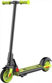 img 4 attached to GoTrax GKS Electric Kick Scooter For Kids 6-12 Years Old, 4 Mile Range And 7.5 MPH Speed, UL2272 Certified With 6" Solid Rubber Wheels, Lightweight And Perfect For Boys And Girls