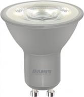 bulbrite led par16 dimmable twist & lock bi-pin base (gu10) flood light bulb, 60 watt equivalent, 2700k logo