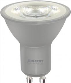 img 1 attached to Bulbrite LED PAR16 Dimmable Twist &amp; Lock Bi-Pin Base (GU10) Лампа заливающего света, эквивалент 60 Вт, 2700K