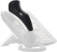 softalk ii антибактериальный плечевой упор для телефона ergo-grip - угольно-серый | аксессуар для офисного телефона с нескользящей подушкой и самоклеющейся лентой логотип
