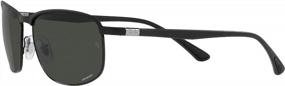 img 2 attached to Ray Ban RB3671CH Прямоугольные поляризованные солнцезащитные очки