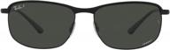 ray ban rb3671ch прямоугольные поляризованные солнцезащитные очки логотип