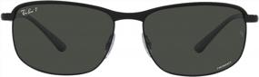 img 4 attached to Ray Ban RB3671CH Прямоугольные поляризованные солнцезащитные очки