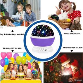 img 2 attached to HONGID Toys: Educational Sensory Gifts for Autistic Children, Boys and Girls 1-10 Years Old - Star Projection, Ideal for Ages 3-9 & 4-7