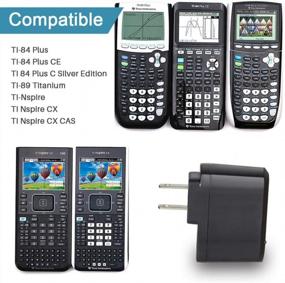 img 3 attached to UL Listed AC Charger & Data Cable For TI-84 Plus CE & TI-Nspire Graphing Calculators - 5Ft Length