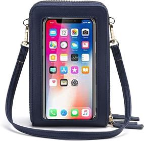 img 4 attached to Crossbody Cellphone Blocking Shoulder Handbag Women's Handbags & Wallets : Crossbody Bags