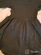 img 1 attached to 👧 Cotton Skater Dress for Girls: Arshiner Casual Clothing review by Julie Burton