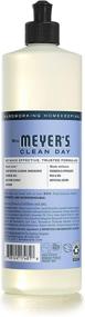 img 2 attached to Mrs. Meyer's Bluebell Dish Soap: Cruelty-Free Formula, 16 oz - Pack of 3 - Effective Cleaning Solution