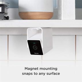img 1 attached to Enhanced Pet Monitoring: Petcube Cam with Vet Chat, 1080p HD Video, Night Vision, Two-Way Audio & Magnet Mounting