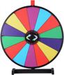 stand out at trade shows with winspin's 24" tabletop spinning prize wheel and fortune spin game logo