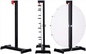img 1 attached to Stand Out At Trade Shows With WinSpin'S 24" Tabletop Spinning Prize Wheel And Fortune Spin Game
