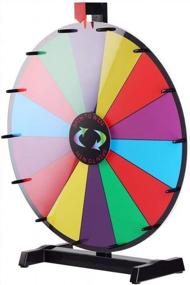 img 2 attached to Stand Out At Trade Shows With WinSpin'S 24" Tabletop Spinning Prize Wheel And Fortune Spin Game