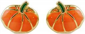 img 4 attached to Earrings Sterling Hypoallergenic Halloween Christmas