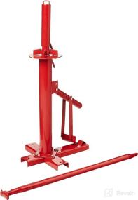 img 2 attached to 🔧 Convenient and Reliable Olympia Manual Tire Changer Base - Red (Model 75-378-101)