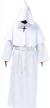 cos2be medieval priest monk robe-hooded cap cloak logo