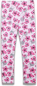 img 2 attached to 🏃 ILover Toddler Stretch Leggings: Athletic Girls' Clothing Leggings