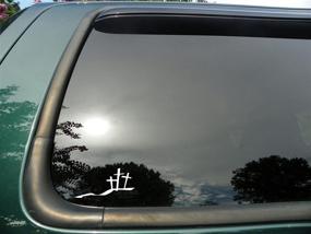 img 1 attached to 🙏 Calvary 3 Cross - High-Quality Die Cut Christian Vinyl Window Decal/Sticker for Car or Truck, Size 3.5"x5" - Improved SEO