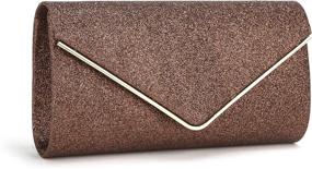 img 3 attached to Nodykka Evening Shoulder Envelope Handbags Women's Handbags & Wallets - Clutches & Evening Bags