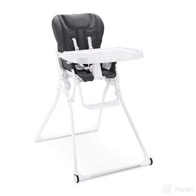 img 4 attached to 🪑 Joovy Nook NB High Chair with Reclinable Seat, Newborn-Ready, Compact Fold, Swing Open Tray - Jet