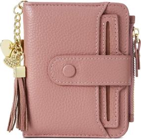 img 4 attached to Womens Leather Wallet Window Sleeve Women's Handbags & Wallets : Wallets