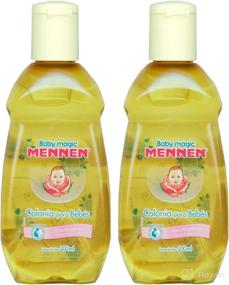 img 2 attached to 2 Baby Magic Mennen Cologne 6.76 Fluid Ounces (2 Colonias Mennen para Bebe 200 ml)