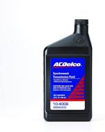 🛢️ acdelco 769476 gm original equipment 10-4006 synchromesh transmission fluid - top-performing 1 qt solution logo