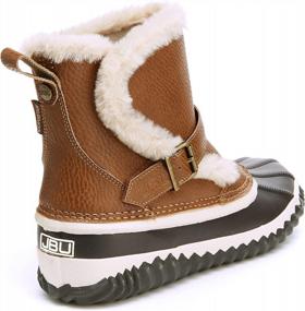 img 1 attached to Stay Warm And Dry With JBU By Jambu'S Women'S Grizzly Waterproof Mid Calf Boot