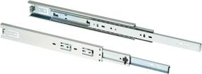 img 1 attached to Shop Fox D3031 18-Inch Full Ext Drawer Slide 100-Pound Capacity Side Mount, Pair