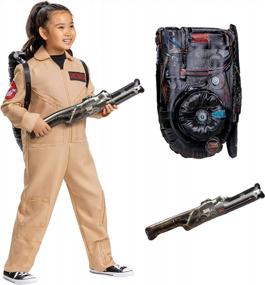 img 4 attached to Get Your Kids Ready To Bust Some Ghosts: Official Ghostbusters Classic Jumpsuit With Proton Pack Accessory