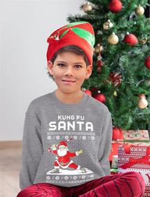 img 2 attached to 🎄 Tstars Medium Boys' Christmas Sweater Sweatshirt - Fashionable Hoodies & Sweatshirts for Kids