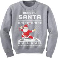 🎄 tstars medium boys' christmas sweater sweatshirt - fashionable hoodies & sweatshirts for kids logo