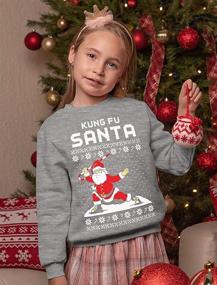 img 3 attached to 🎄 Tstars Medium Boys' Christmas Sweater Sweatshirt - Fashionable Hoodies & Sweatshirts for Kids