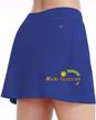 women's tennis skorts with pockets: zealotpower sports skirts for running, golf & summer athletics logo
