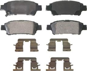 img 4 attached to Wagner QuickStop ZD995 Brake Pad Set - Ceramic Disc