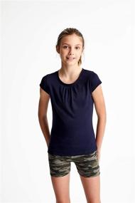 img 2 attached to 👚 Stylish French Toast Short Sleeve Girls' Clothing: Tops, Tees & Blouses for Girls