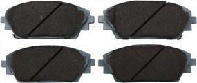 img 4 attached to Обновите свою тормозную систему с помощью BECKARNLEY 085-1983 Premium ASM Brake Pad