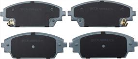 img 3 attached to Обновите свою тормозную систему с помощью BECKARNLEY 085-1983 Premium ASM Brake Pad