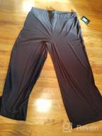 img 1 attached to Women'S Rekucci Palazzo Pants - Stretchy Elegant Wide Leg Travel Style review by Philip Berry
