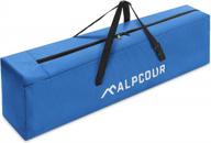 multi-purpose camping cot bag by alpcour - 42-inch heavy-duty polyester fabric replacement bag for outdoor activities, travel and beach - fits most cots & chairs - convenient and easy to store logo
