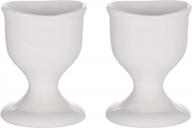 eye wash cup white color set of 2, made of porcelain ceramic for keep your eyes clean and healthy + velvet gift box logo