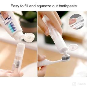 img 2 attached to 🦷 Efficient Toothbrush Refillable Toothpaste Kit: Essential Dental Accessories