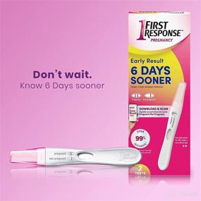 img 2 attached to 🤰 Mega Deals: First Response Early Result Pregnancy Test Bundle – 2 Test Strips, 2 Urine Cups Included!