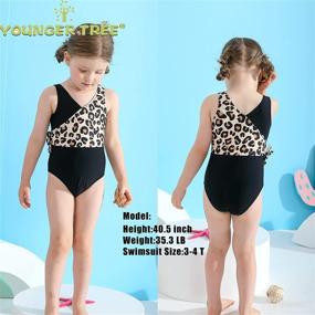 img 1 attached to YOUNGER TREE Toddler Swimsuit Swimwear Apparel & Accessories Baby Boys best on Clothing