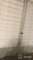 картинка 1 прикреплена к отзыву LUCKUP Серые роллеты с двумя роликами с зеброй - Дневные и ночные жалюзи на окна с легкой установкой, 23,6" х 90 от John Shorter